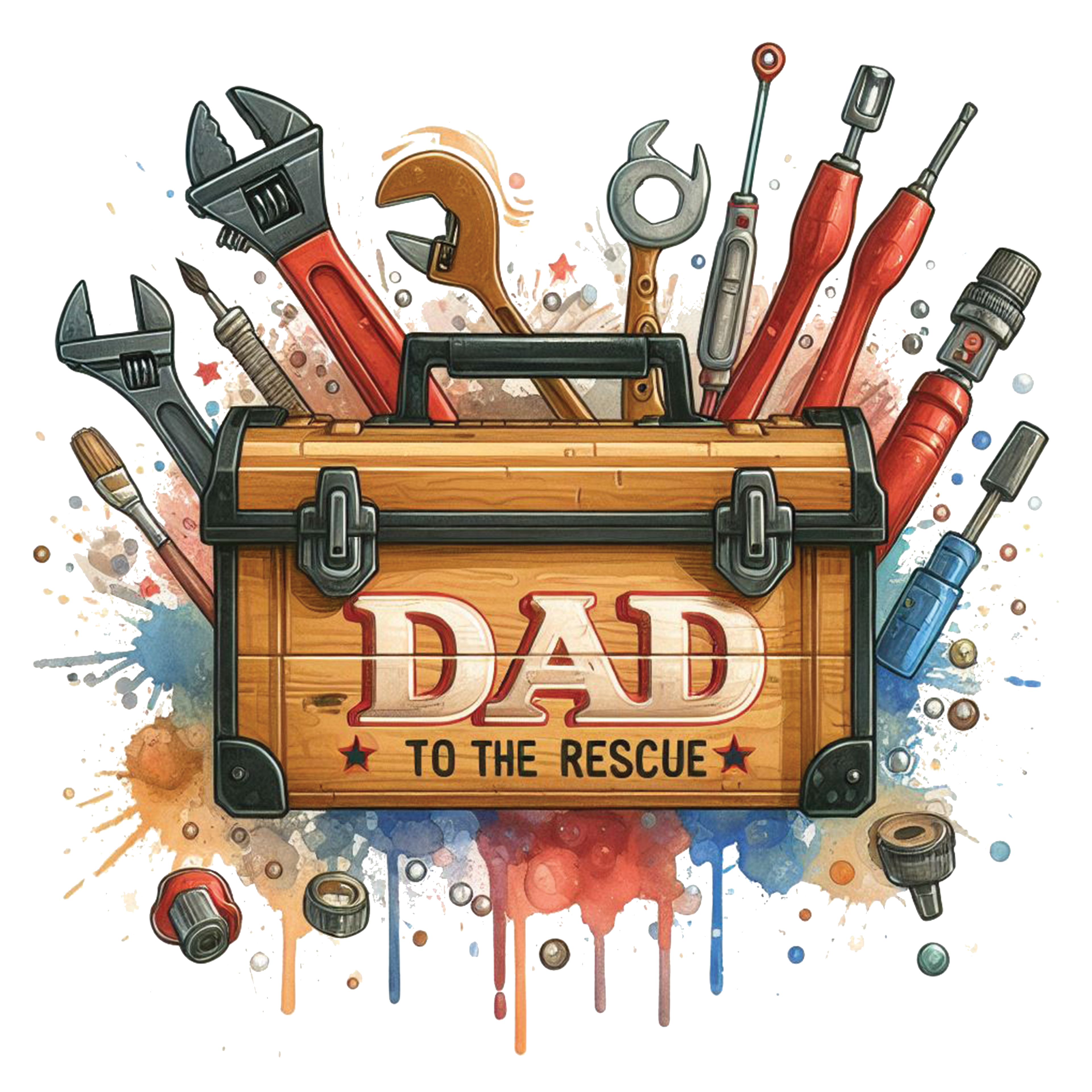 Personalised Father's Day Mug – Dad To The Rescue