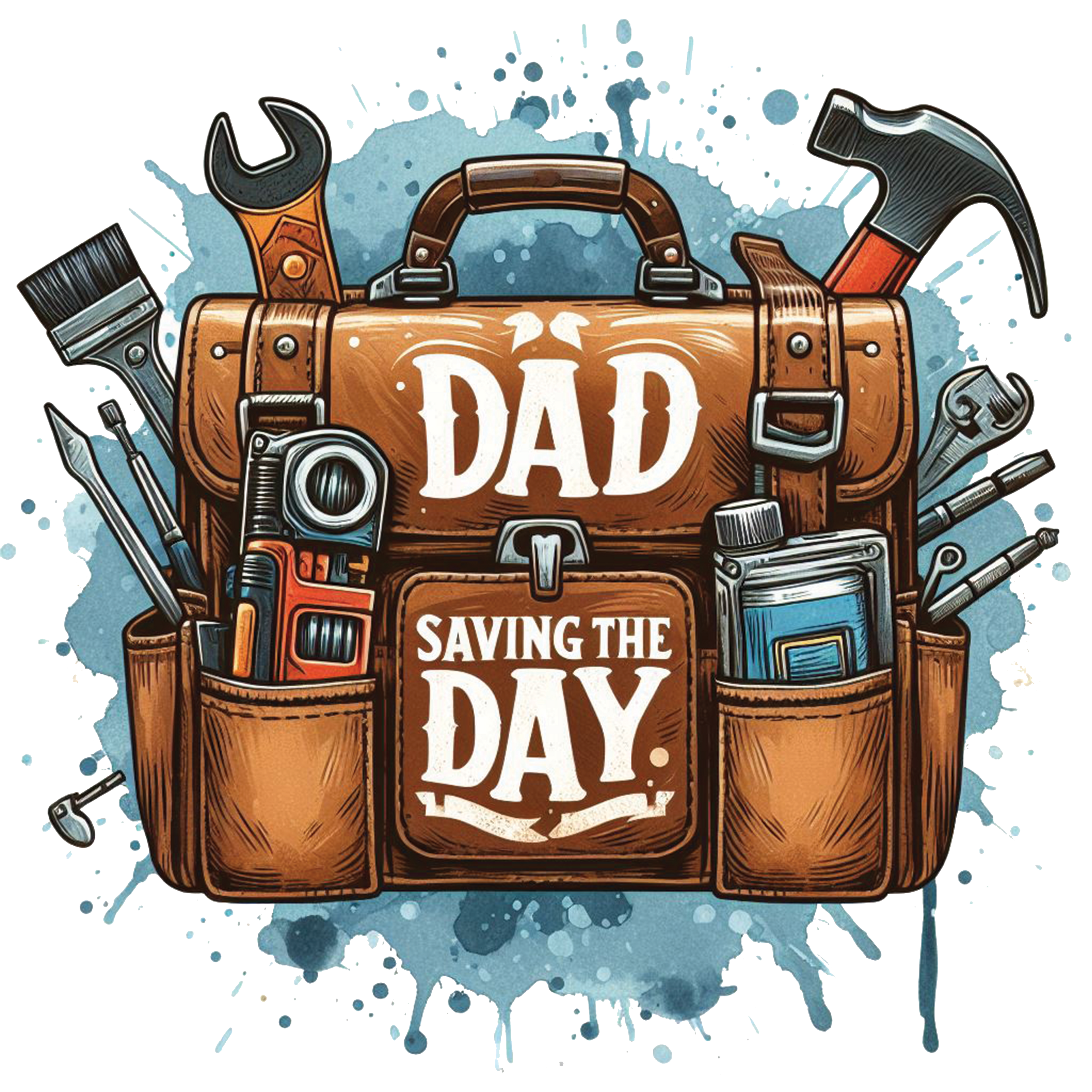 Personalised Father's Day Mug – Dad Saving The Day